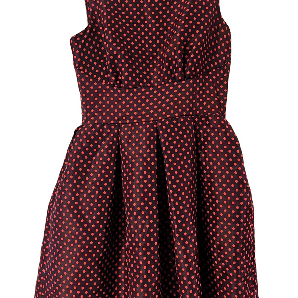 Closet Red Halter Fit and Flare Cocktail Dress